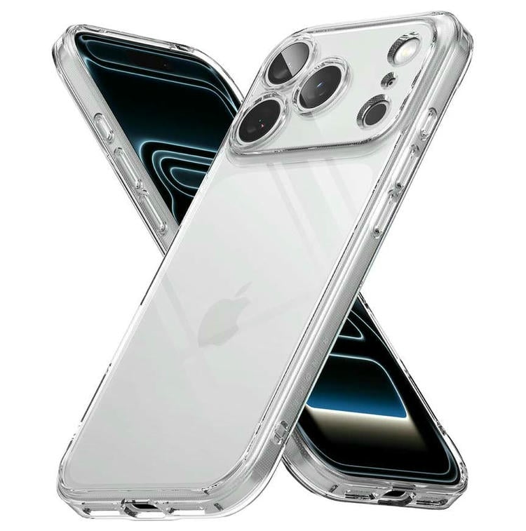 Ốp lưng iPhone 17 Pro Max Ringke Fusion trong suốt chống sốc 12